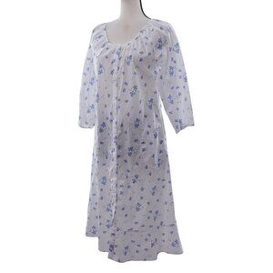 Cuddledown | Cotton Floral Sleep Gown Medium